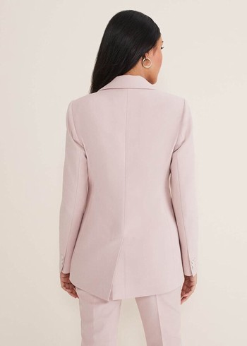 Phase Eight Petite Eira Fitted Jackets Pink Australia | VU0867392